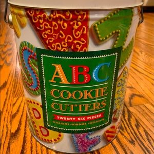 Williams-Sonoma ABC Cookie Cutters